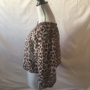 XXI Animal Print Top Size SP